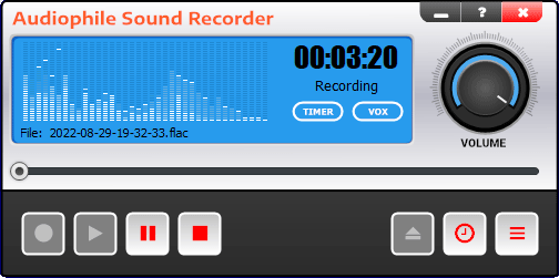 Audiophile Sound Recorder